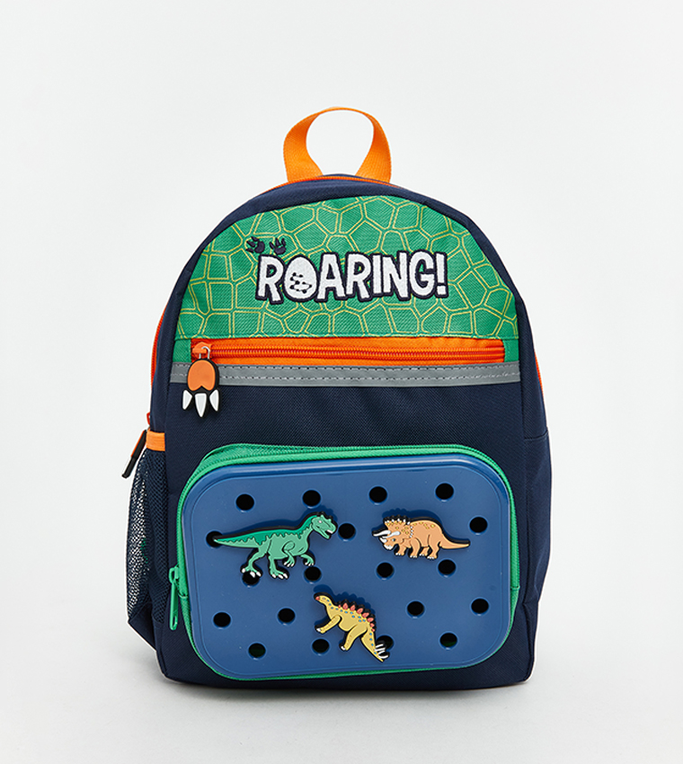 Appliqued Front Pocket Backpack