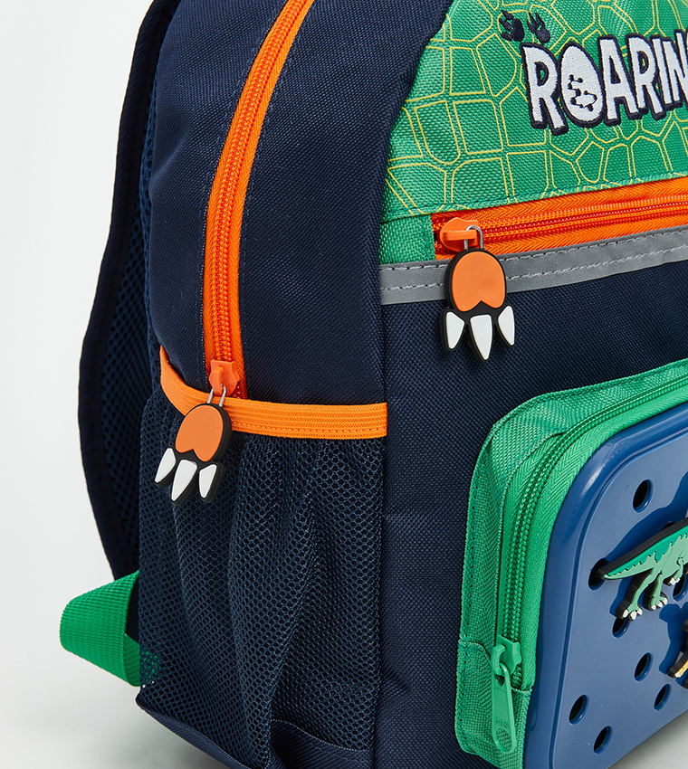 Appliqued Front Pocket Backpack
