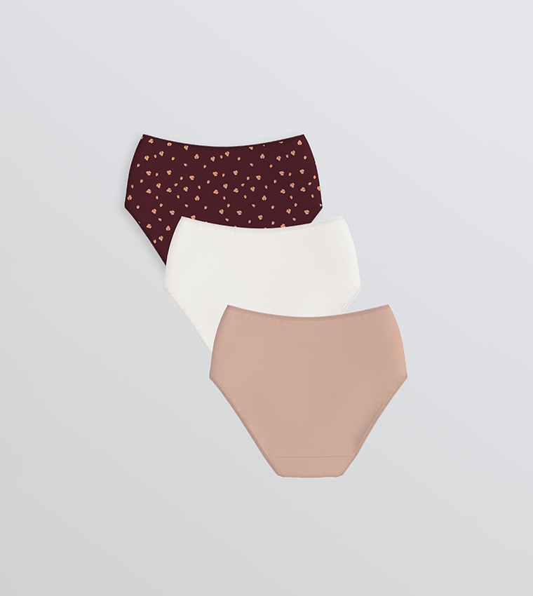 Pack of 3 Hipster Briefs