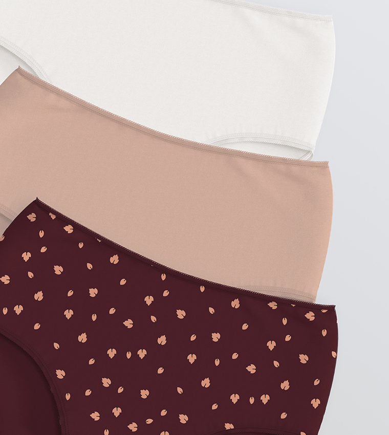 Pack of 3 Hipster Briefs