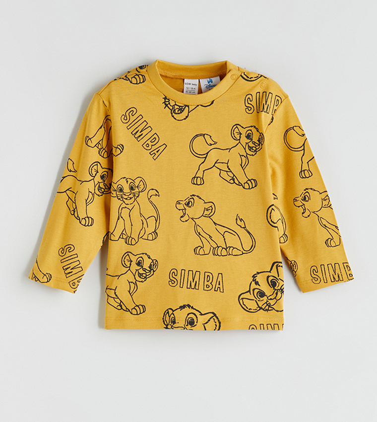 Simba Printed Crew Neck Clothing Set
