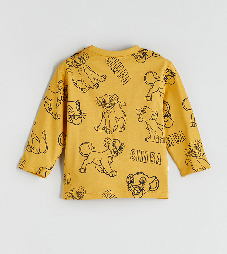 Simba Printed Crew Neck Clothing Set
