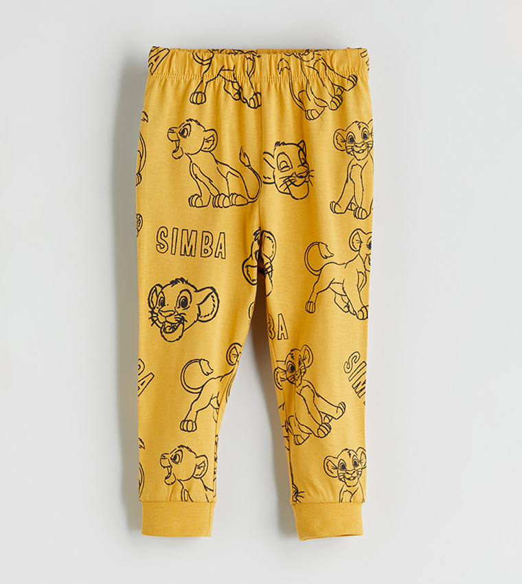 Simba Printed Crew Neck Clothing Set