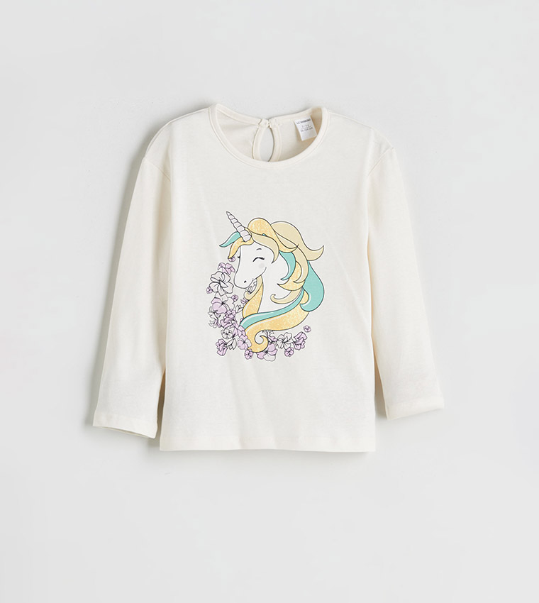 Printed Long Sleeves T-Shirt