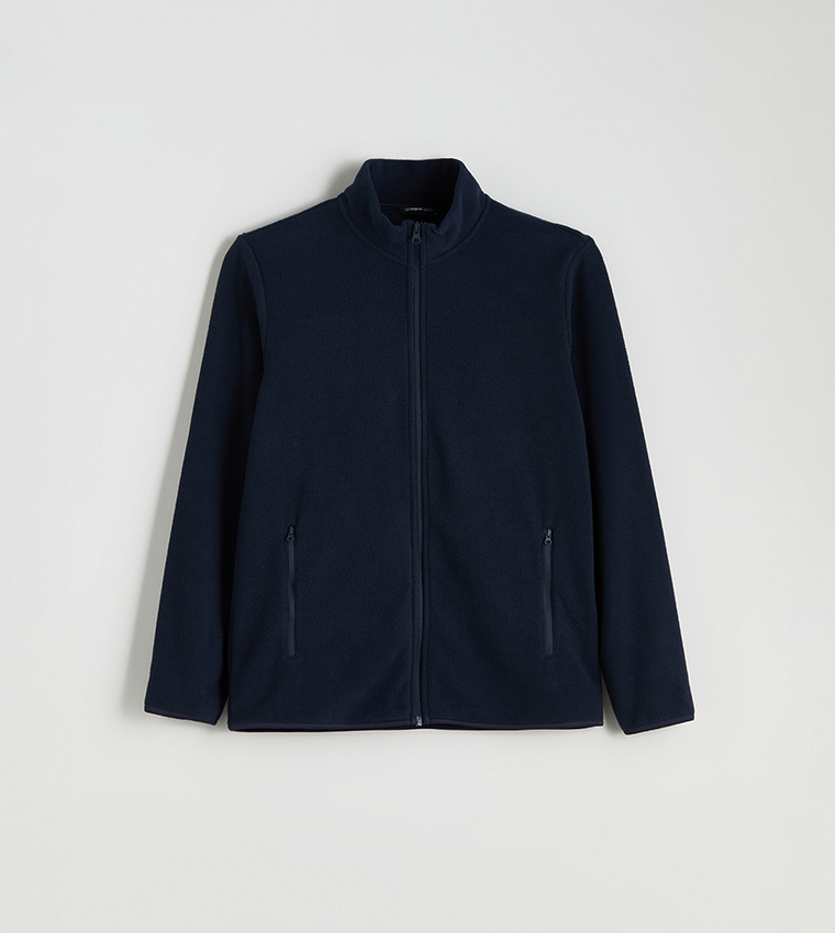 CLASSIC Solid Zip-Through Polar Jacket
