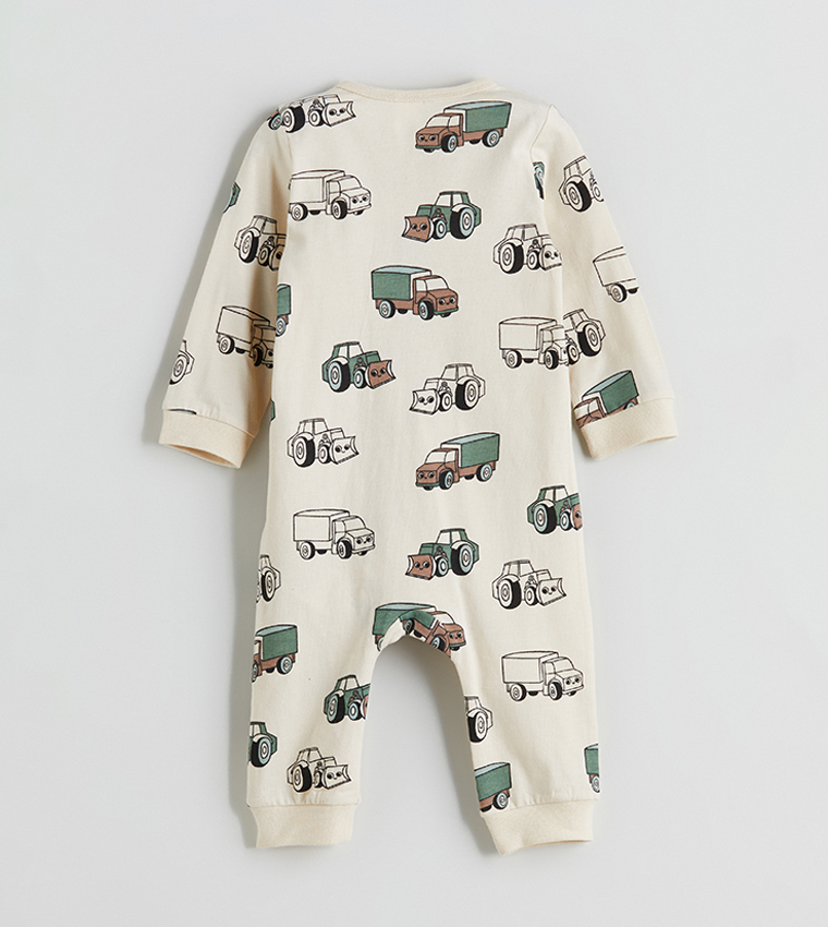 2-Pack Long Sleeves Sleepsuits