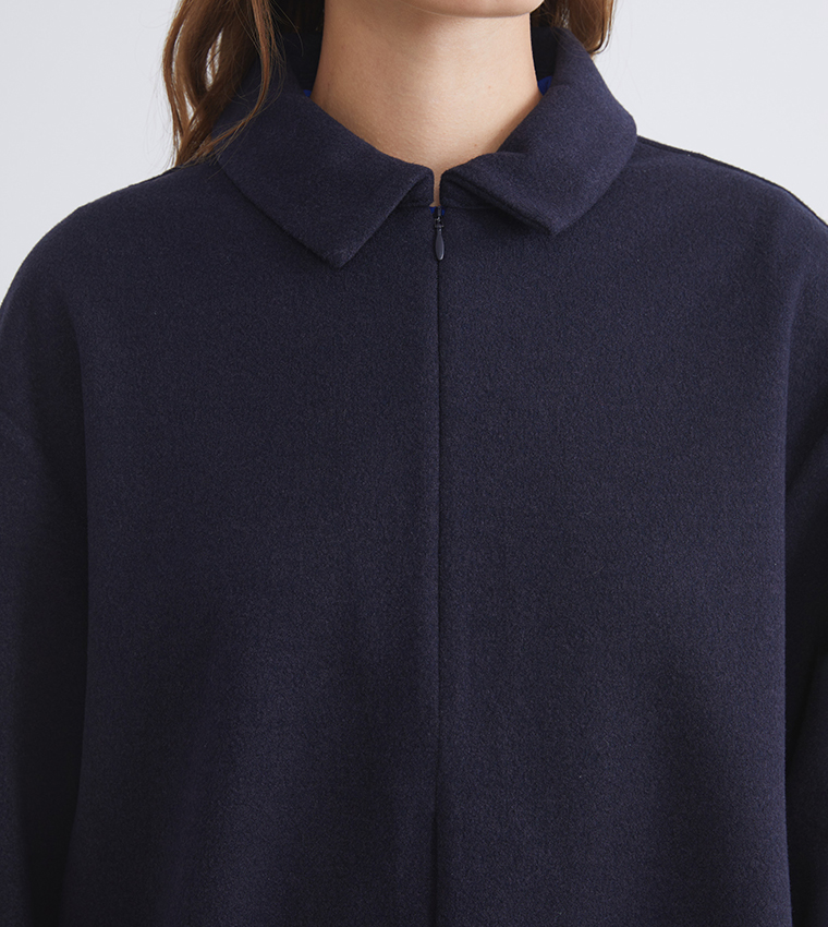 Collared Zip-Through Cachet Jacket