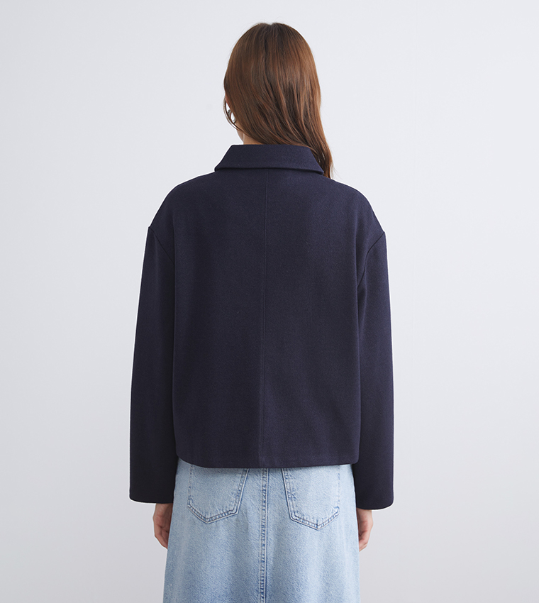 Collared Zip-Through Cachet Jacket