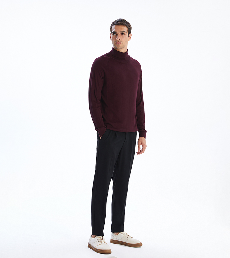 سويتر بقبة سلحفاة 