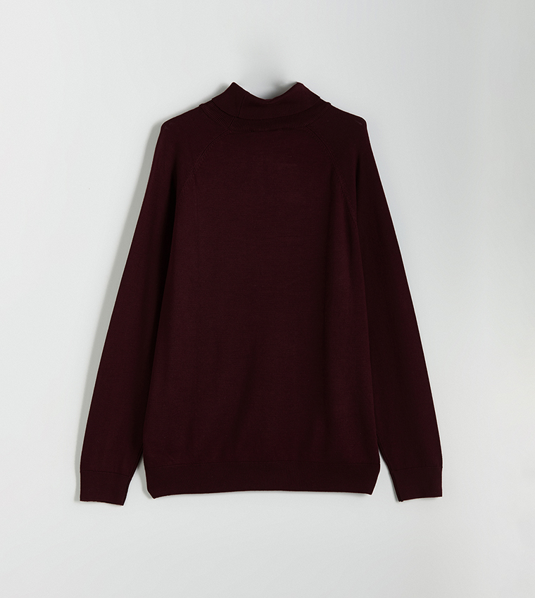 سويتر بقبة سلحفاة 