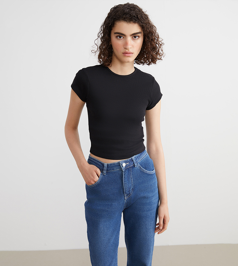 Crew Neck Short Sleeves T-Shirt