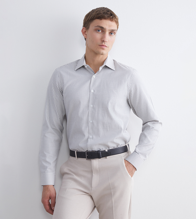 Checkered Long Sleeves Shirt