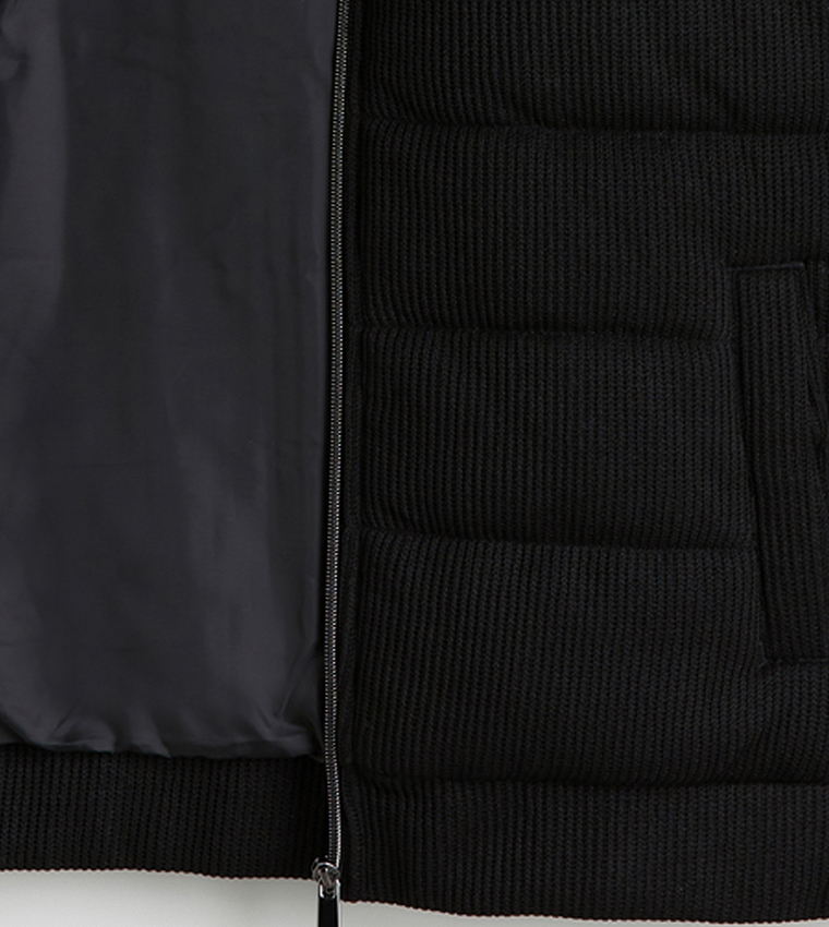 Zip-Through Slim Fit Puffer Jacket