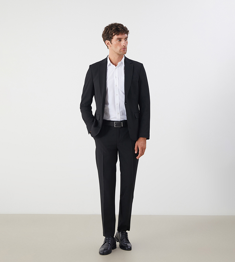 بليزر ضيق كم طويل 