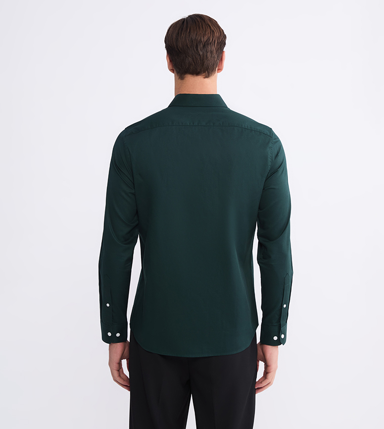 Solid Long Sleeves Formal Shirt