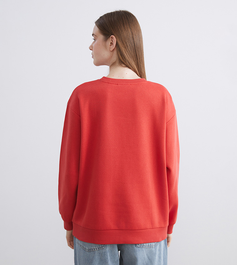 Printed Long Sleeves Sweatshirt