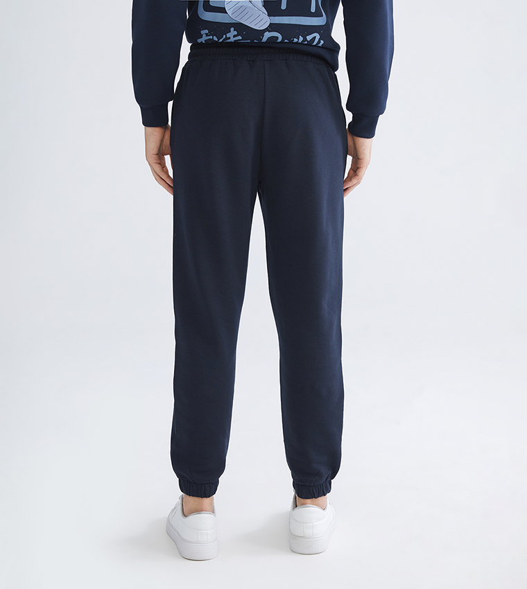 بنطلون جوغر سادة بقصة ستاندرد