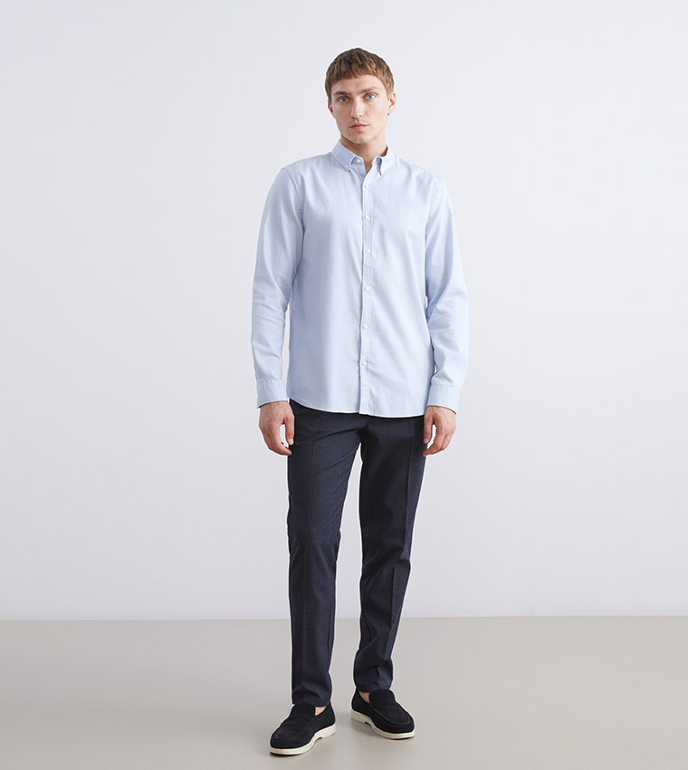 بنطال بقصة مستقيمة 