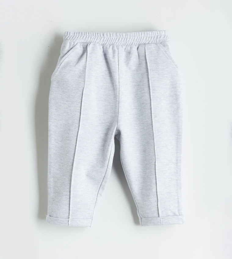 Printed Crew Neck Clothing Set