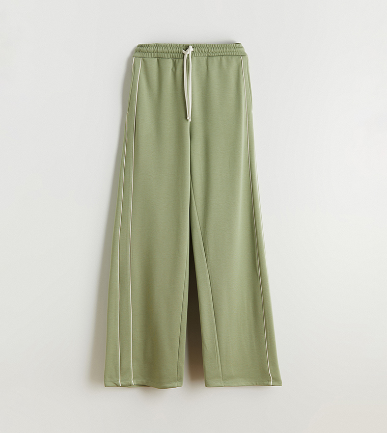 بنطال بيجاما بخصر قابل للربط