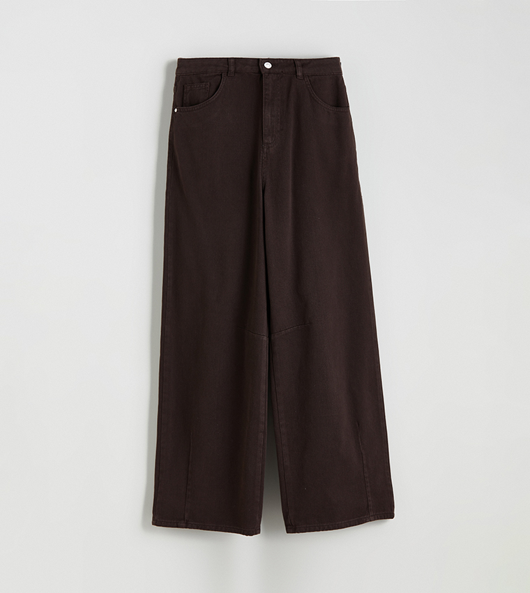 Faded High-Rise Baggy Jeans