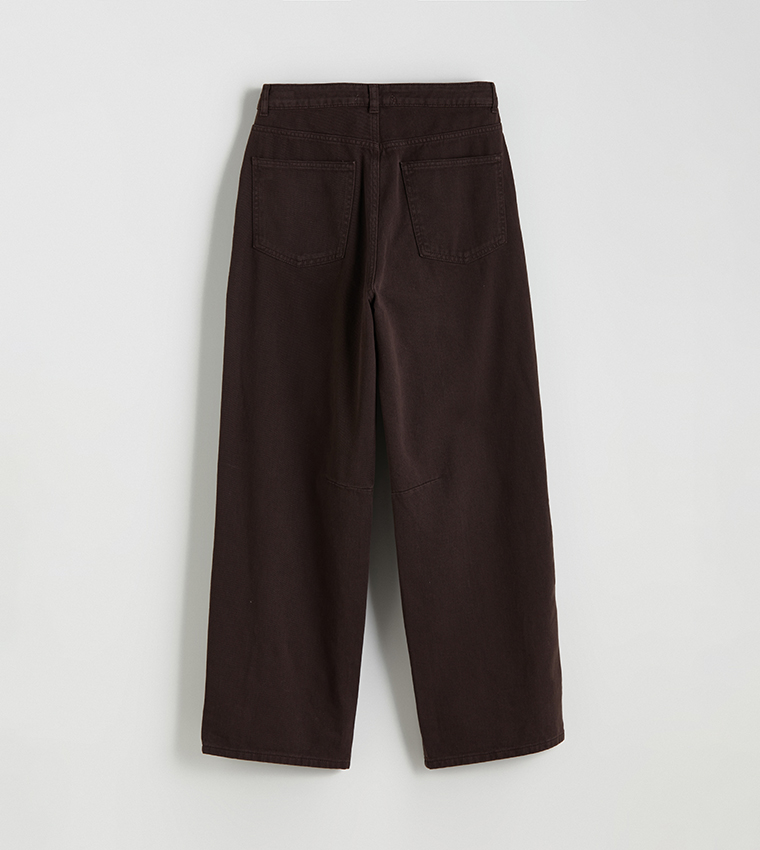 Faded High-Rise Baggy Jeans