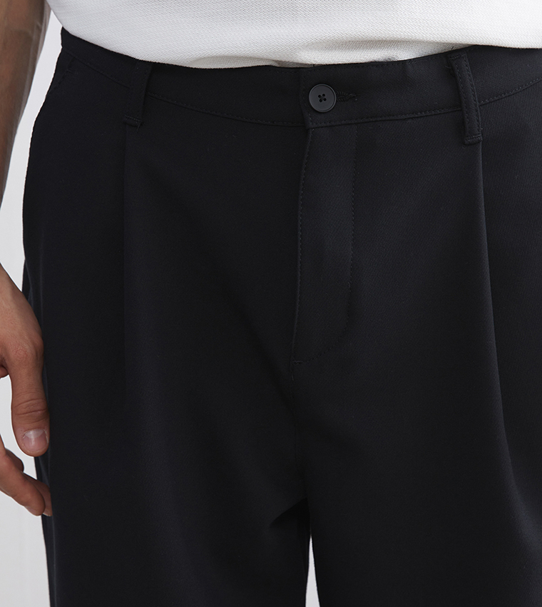 بنطلون رجالي مريح سادة 