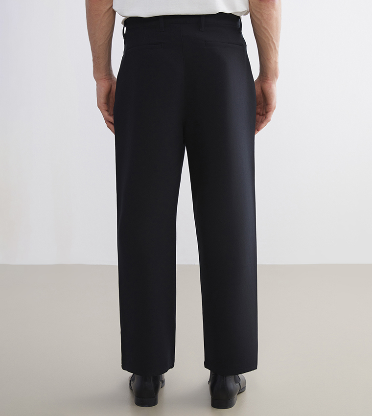 بنطلون رجالي مريح سادة 