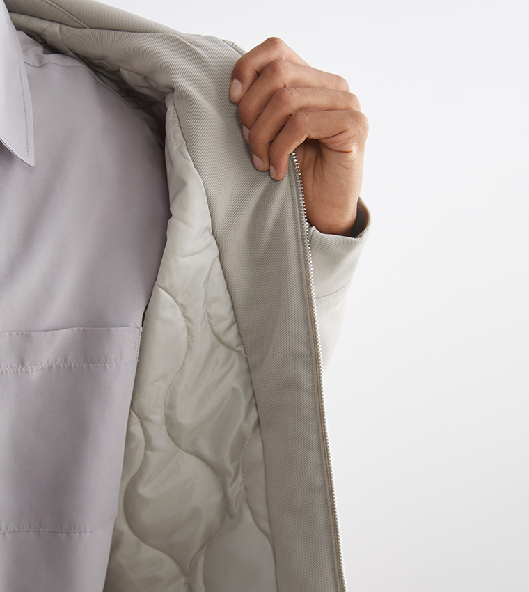 Solid Long Sleeves Jacket