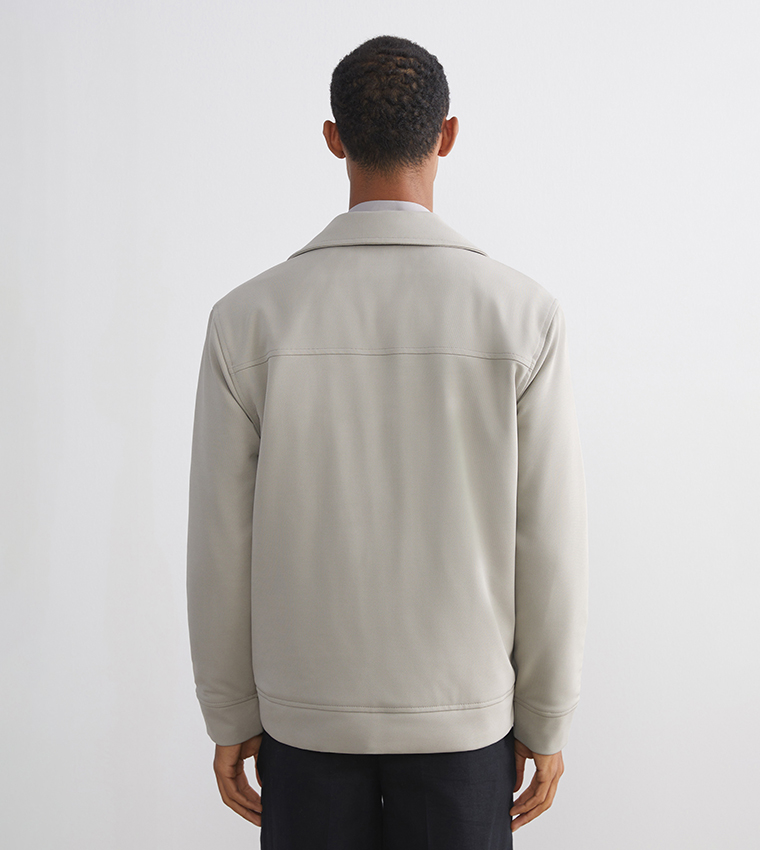 Solid Long Sleeves Jacket