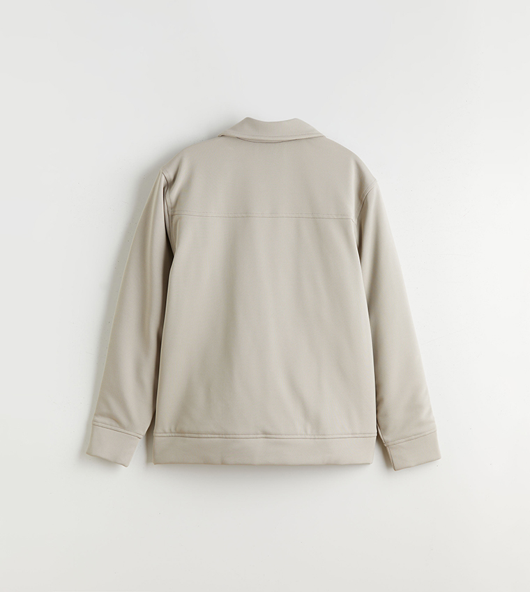 Solid Long Sleeves Jacket