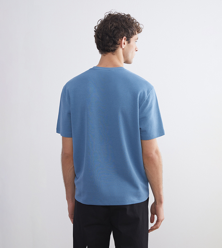 Solid Short Sleeves Casual T-Shirt