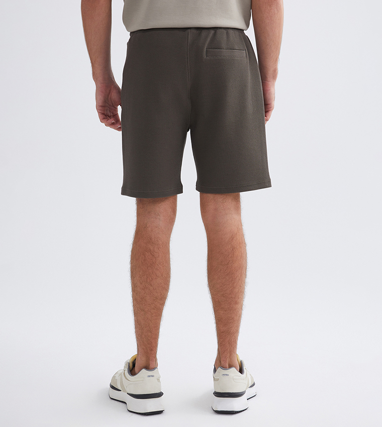 Drawstring Waist Casual Shorts