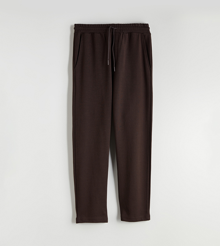 Drawstring Waist Slim Fit Pants