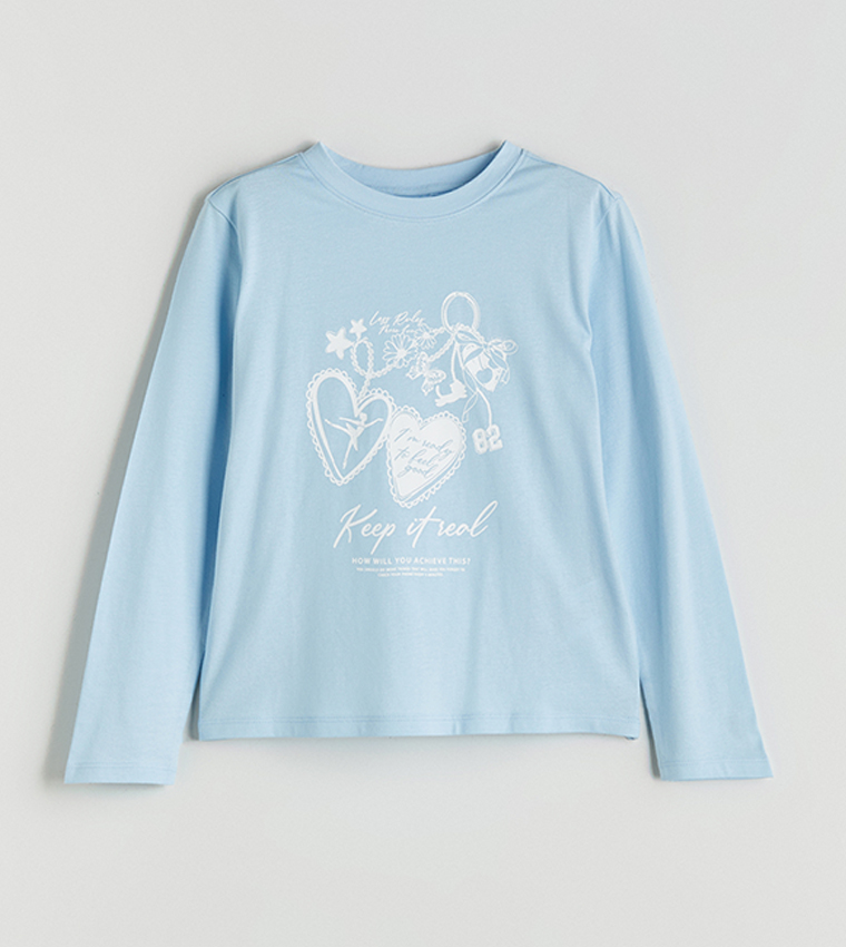 Printed Long Sleeves T-Shirt