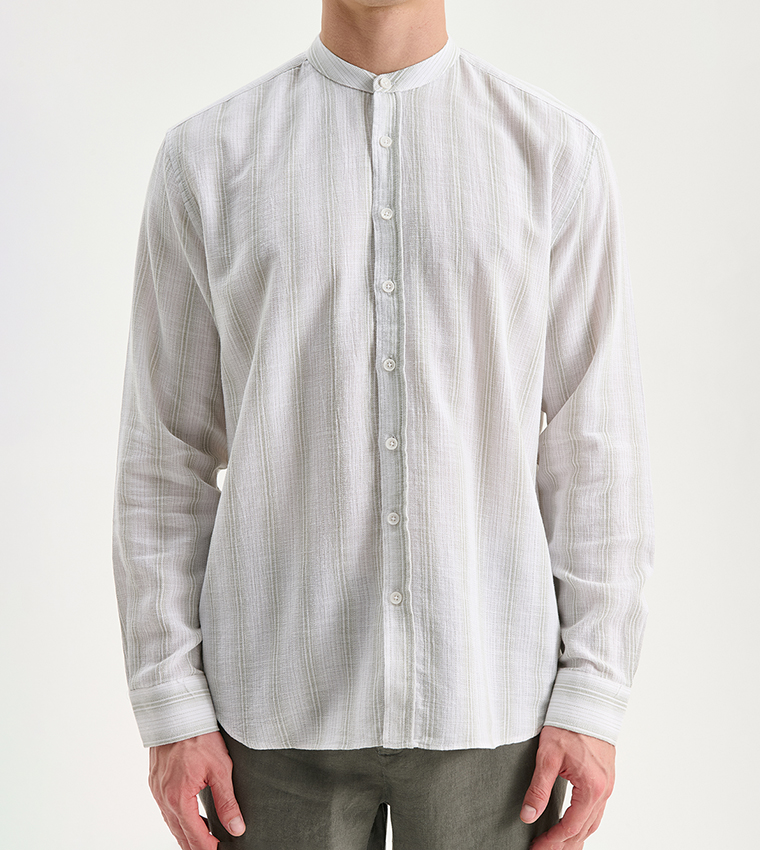 Striped Long Sleeves Casual Shirt