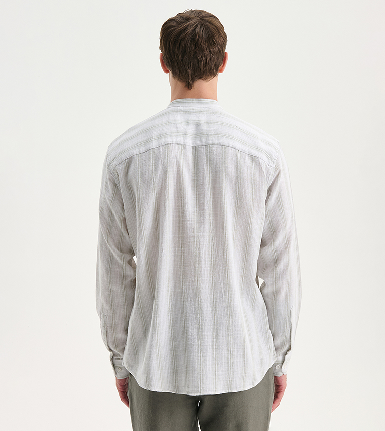 Striped Long Sleeves Casual Shirt