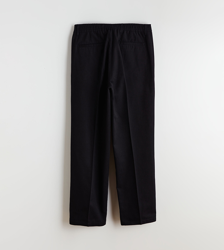 VISION Solid Standard Fit Trousers