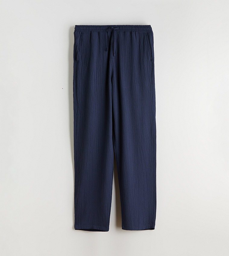 Mid Rise Relaxed Fit Trousers