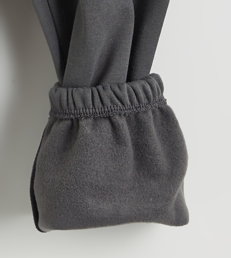 Printed Drawstring Waist Joggers