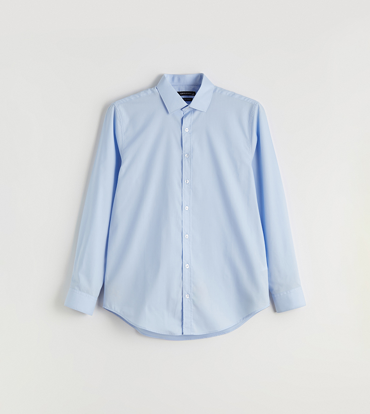 Solid Long Sleeves Formal Shirt