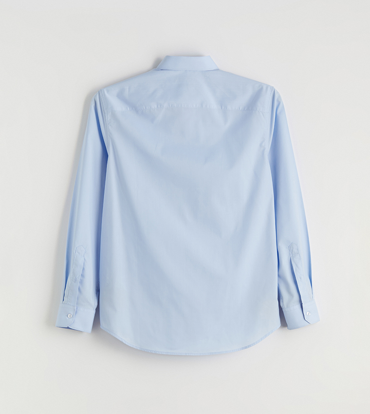 Solid Long Sleeves Formal Shirt