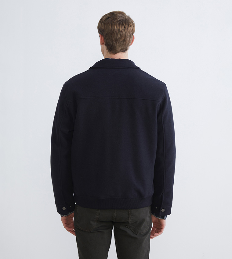 Long Sleeves Regular Fit Coat