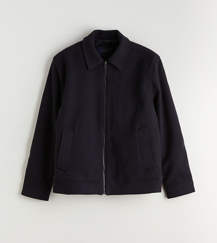 Long Sleeves Regular Fit Coat