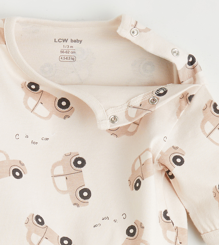 Printed Long Sleeves Clothing Set