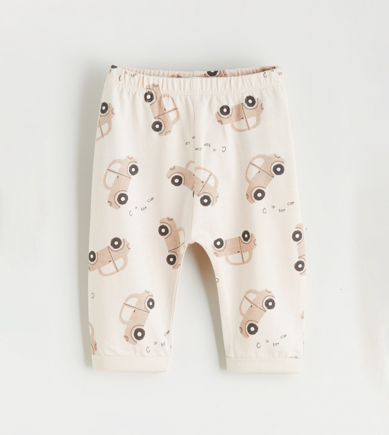 Printed Long Sleeves Clothing Set