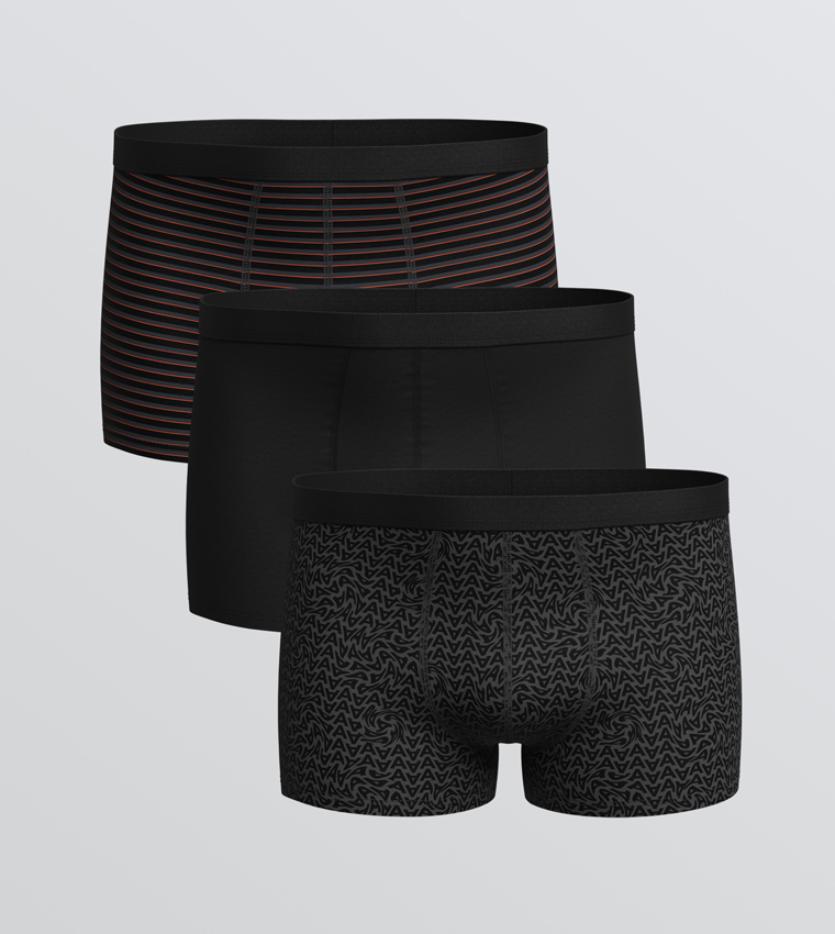 سروال داخلي قطن مطاطي - 3 قطع 