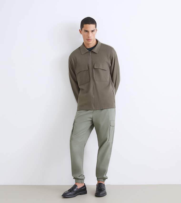 جوغر بوبلين بخصر متوسط