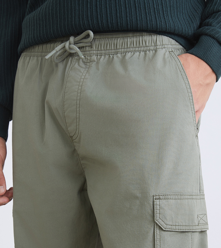 جوغر بوبلين بخصر متوسط