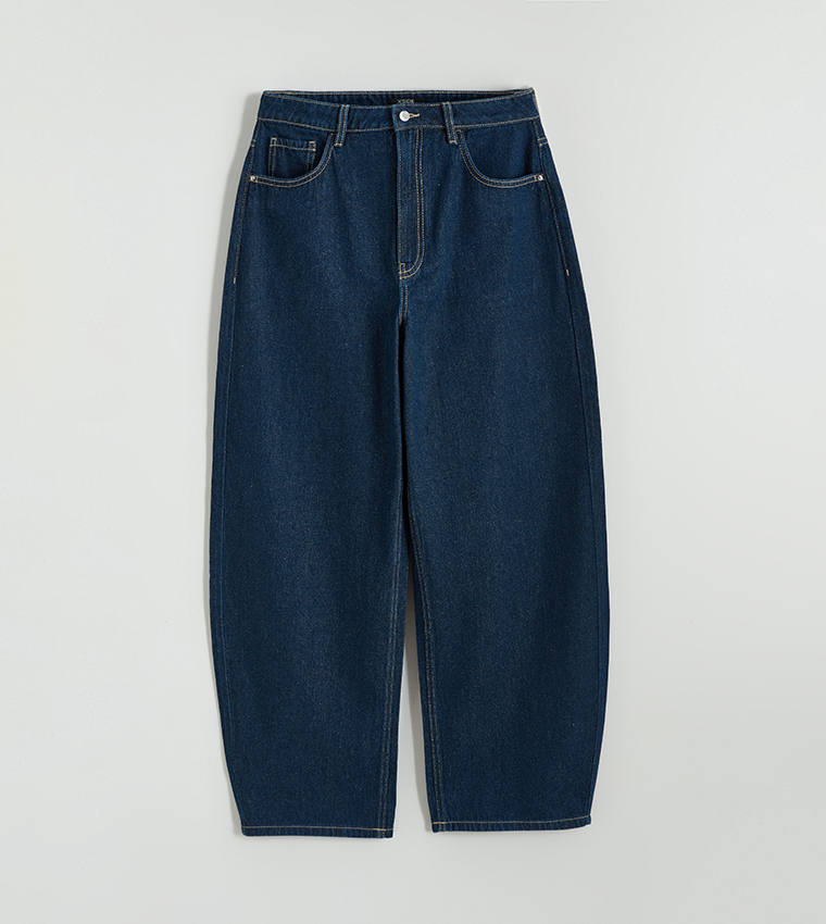 بنطلون جينز نسائي مغسول